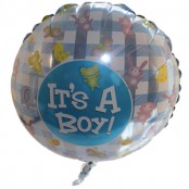Baby Boy Large Helium Filled Balloon